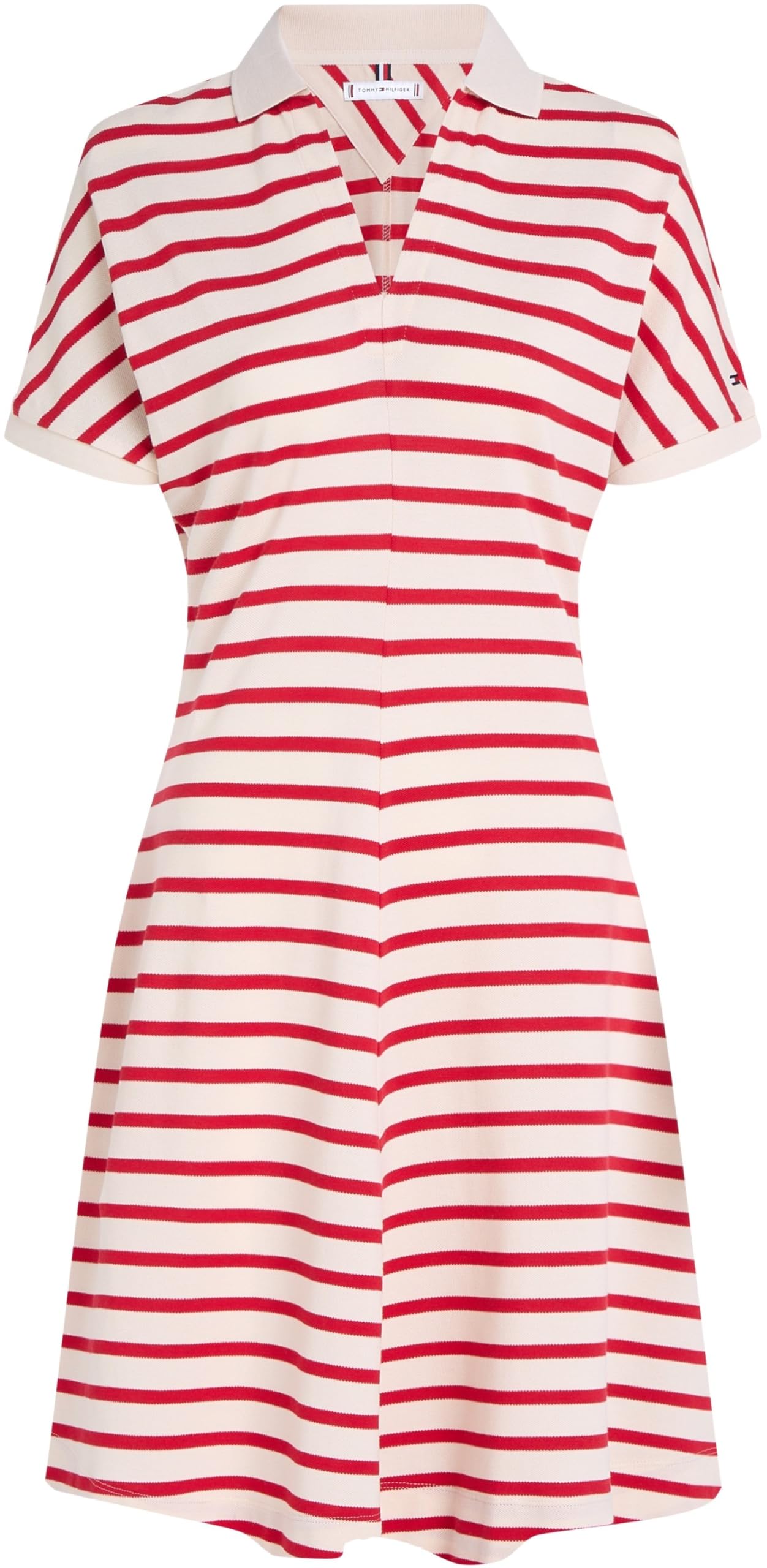 Tommy Hilfiger Vestido Tipo Polo Mujer Lyocell Fit & Flare