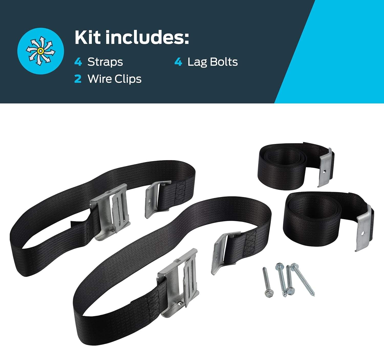 HoldRite QuickBelt QB-50-F Kit Contents