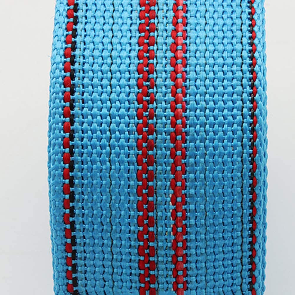 Tensor de la correa de la cuerda de unión 38 mm Azul Sin gancho Car Cargo Equipaje La longitud de la cuerda de amarre es de 2-20 M (Tamaño: 38 mm * 3 M) Correas de amarre Trinquete Asegurando las co