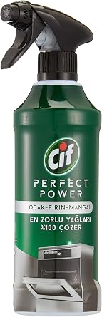 Cif Perfect Power Ocak & Fırın & Mangal için Sprey Temizleyici (1 x 435 mL)