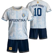 Custom Argentina Soccer Jersey, Jersey Boys, Argentina Soccer Shirt for Men and Kid