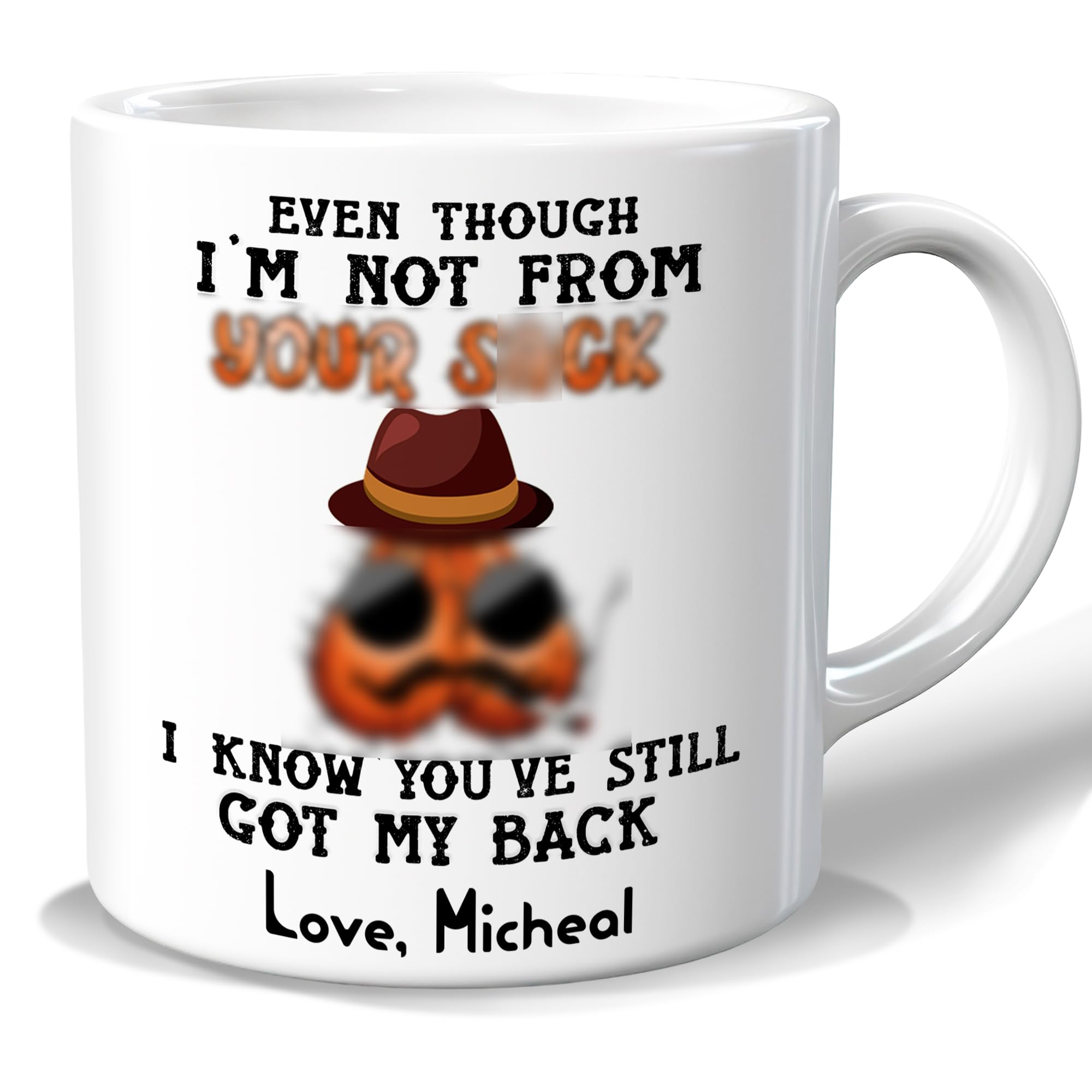 pundo authentic Personalized Even Though Im Not From Your Sck Coffee Mug Custom Name Ceramic 11 15 Oz