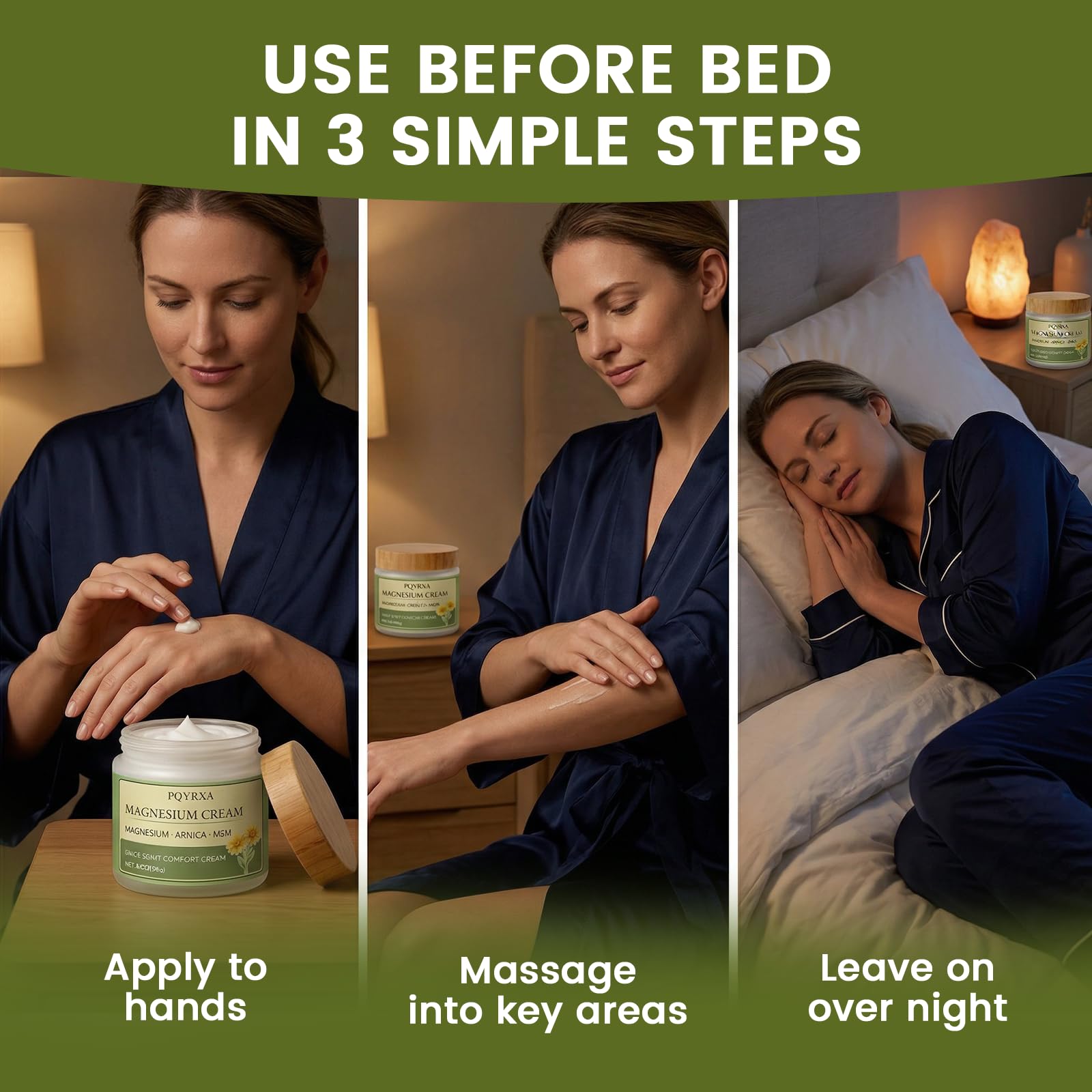 Magnesium Chloride Cream with Arnica and MSM for Daily Massage Comfort