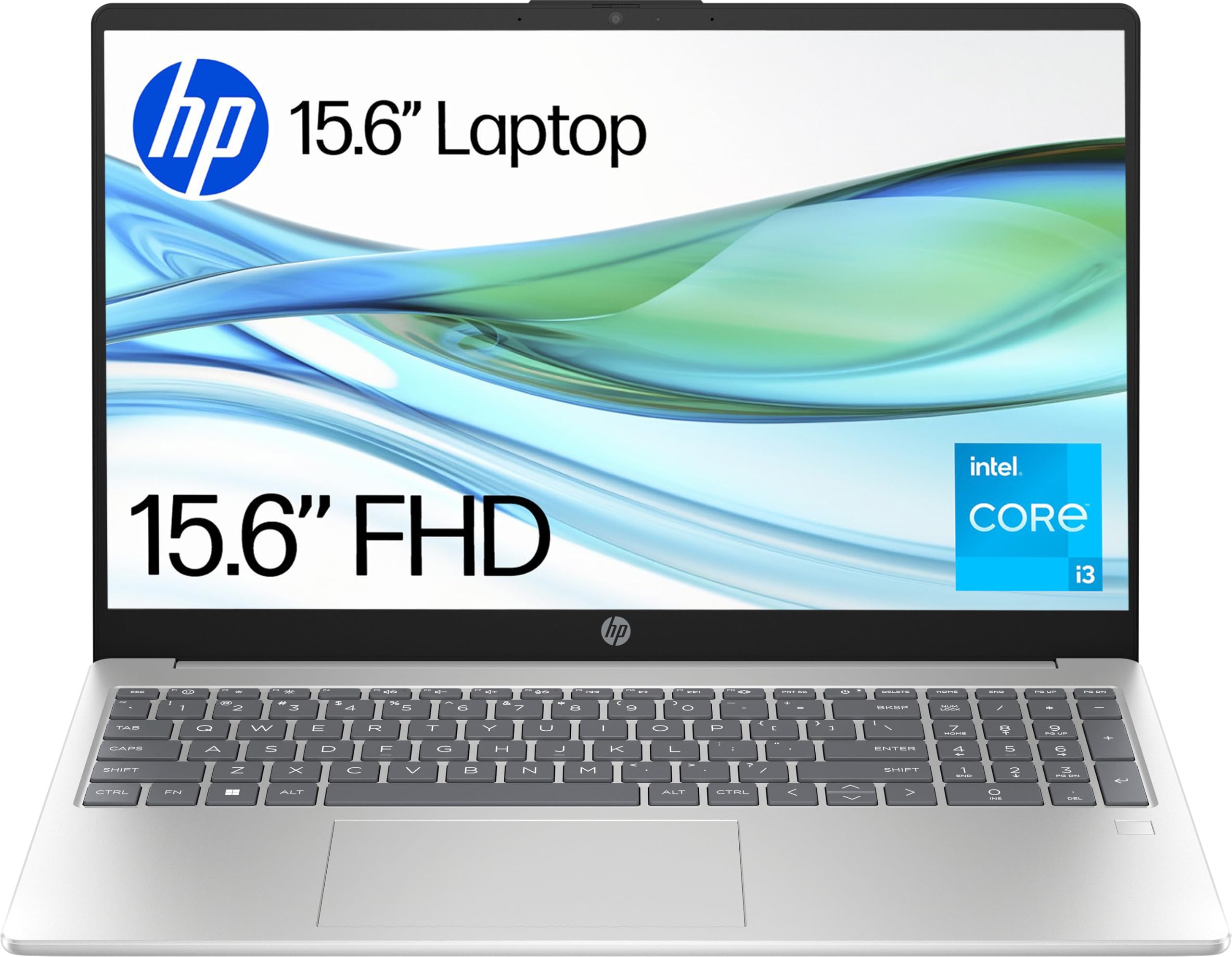 HP HP 15.6” Laptop | Intel® Core™ i3-N305 Processor | 8 GB RAM | 512 GB SSD | Intel® UHD Graphics | FHD Display | Up to 10.75 hrs b