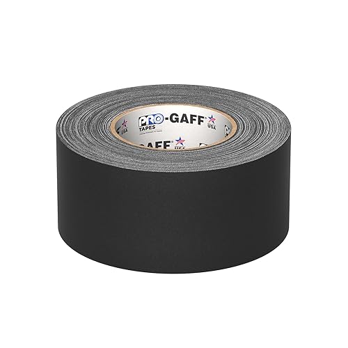 Miniatura 3 de ProTapes Pro Gaff - Cinta adhesiva plástica mate con adhesivo de goma, 11 mil de grosor, 55 yardas de longitud