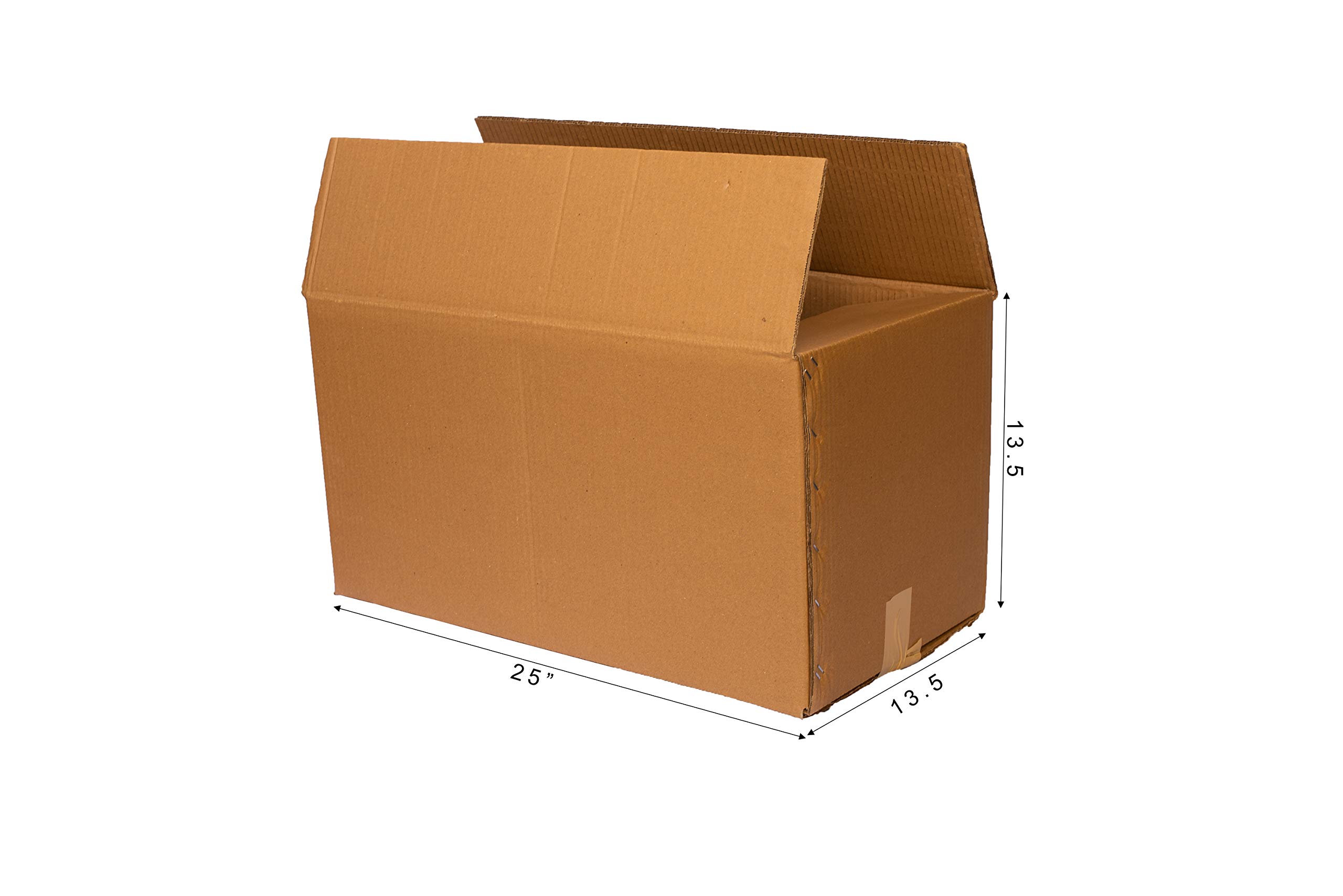 packbox.in 5 Ply Corrugated Box, Shipping, Packaging,Storage,Moving,Export,Double Wall Cardboard Box, Heavy Duty Box Size : (L-25 Inches, W- 13.5 Inches, H-13.5 Inches) Pack of 1 Box (B08N6NN4PV) Amazon Price History, Amazon Price Tracker