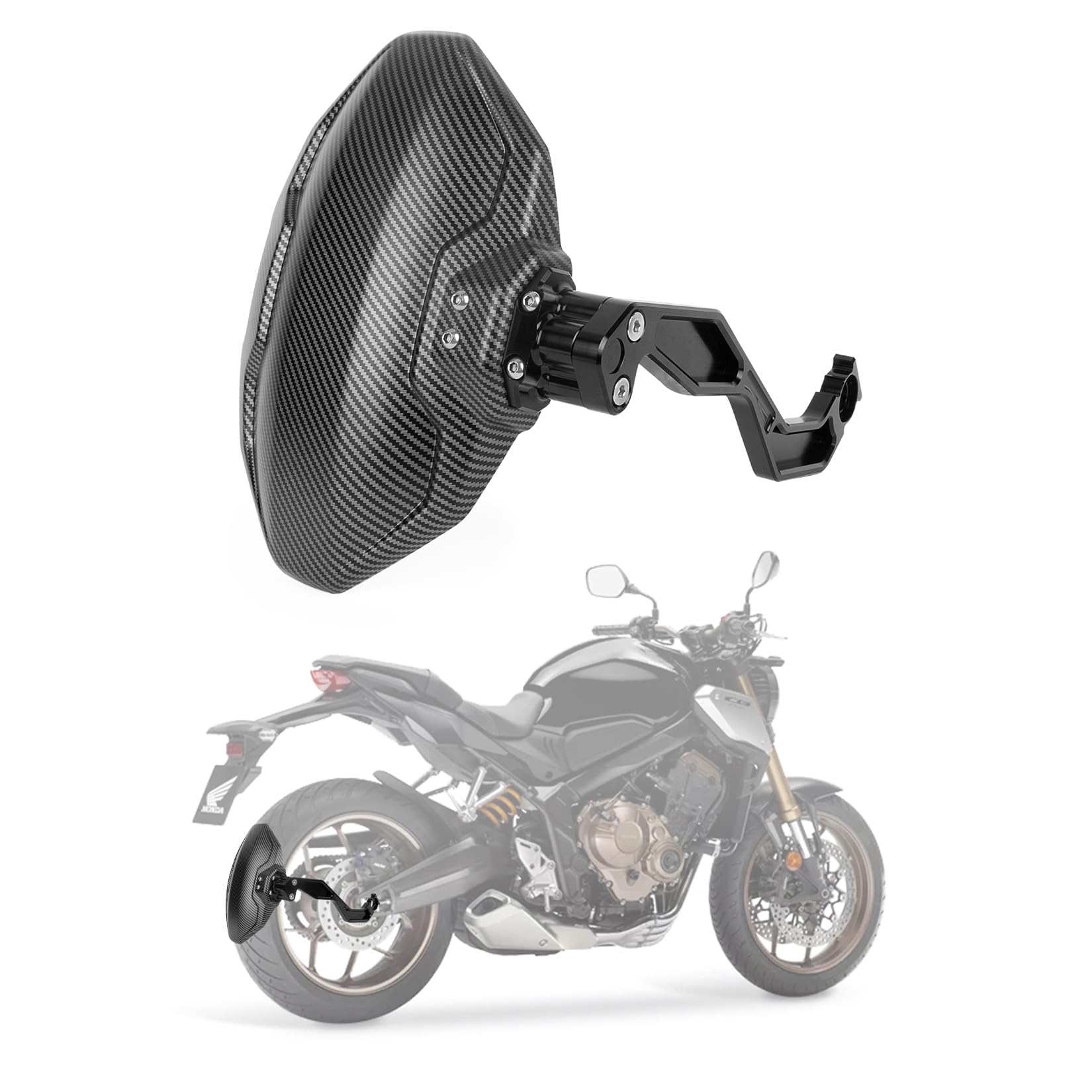 Amazon | PSLERバイク用 マッドガード スプラッシュガード 泥除け リア 