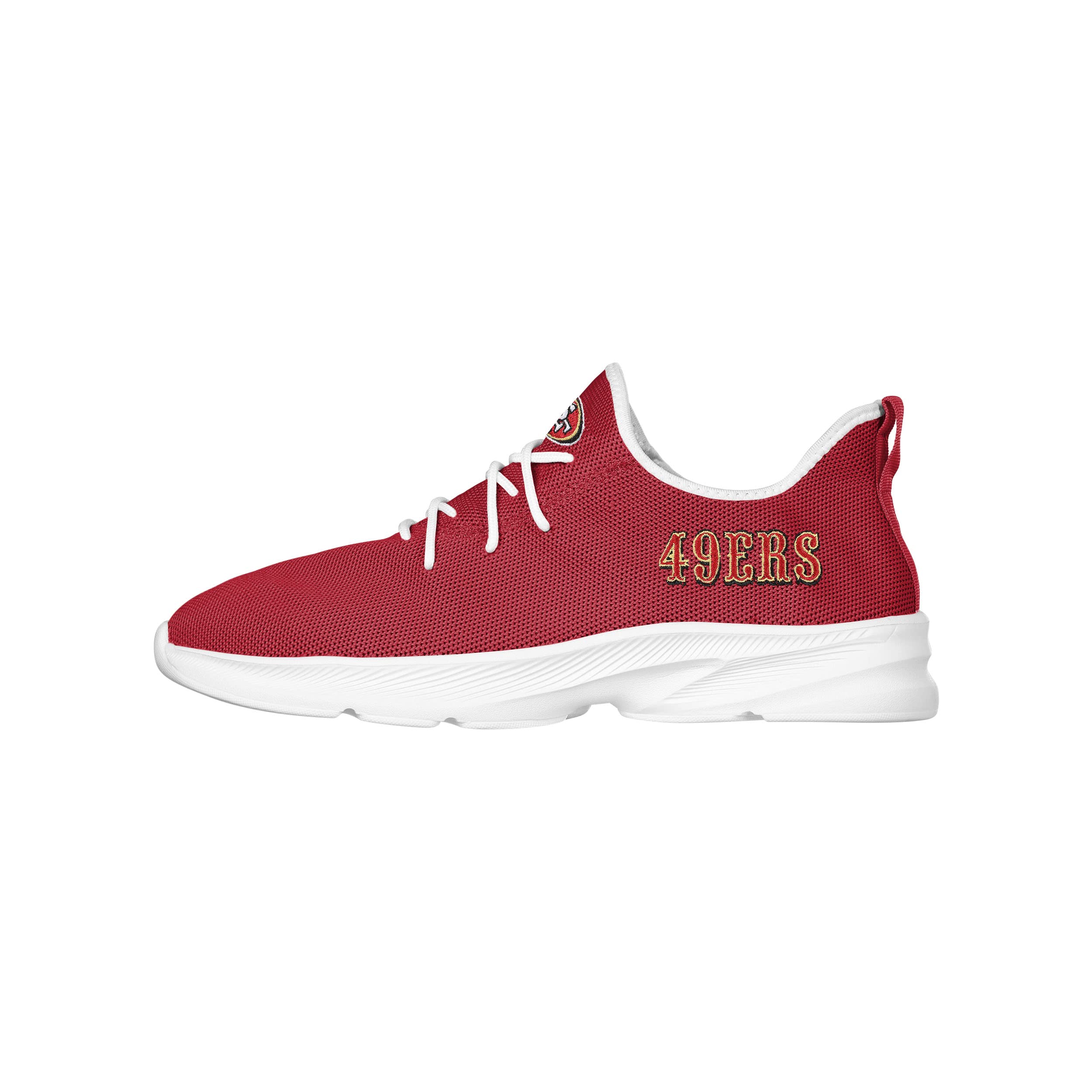 FOCO San Francisco 49ers NFL Mens Team Color Sneakers