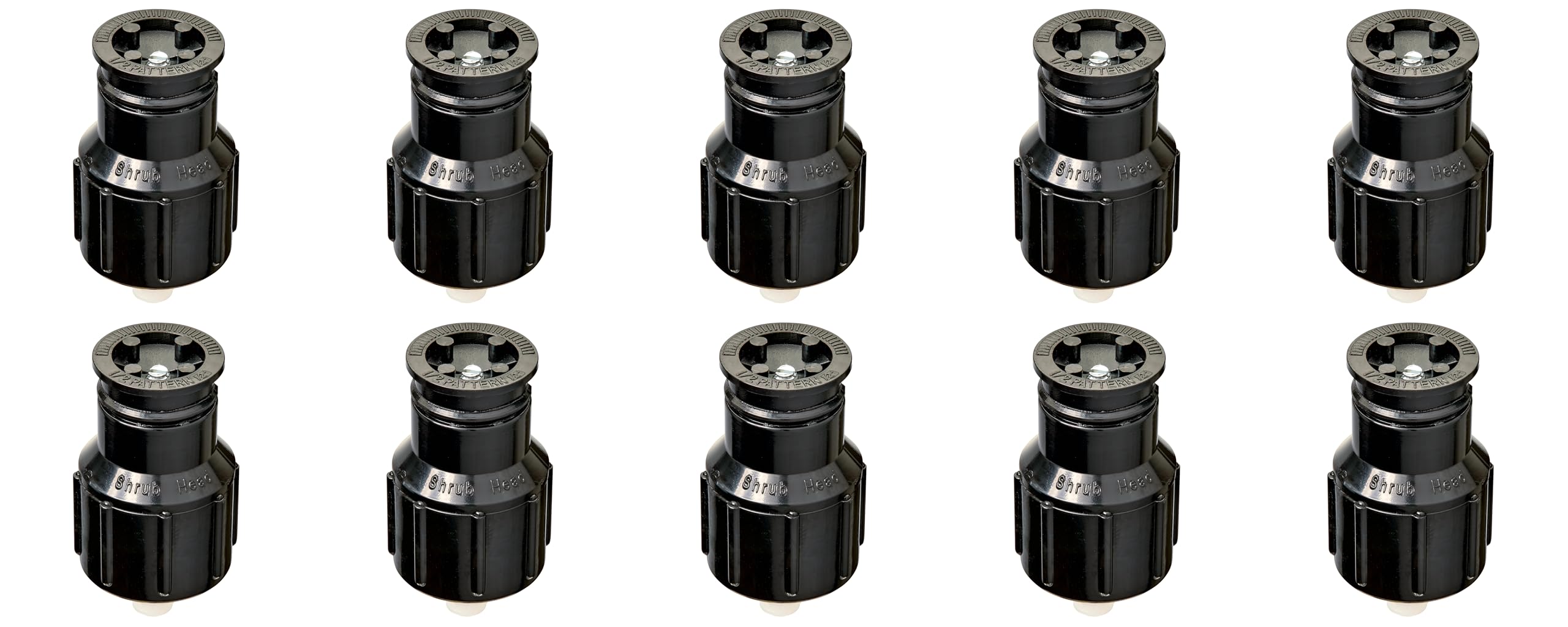 10-Pack - Orbit Shrub Sprinkler Head - 1/2 Pattern Spray
