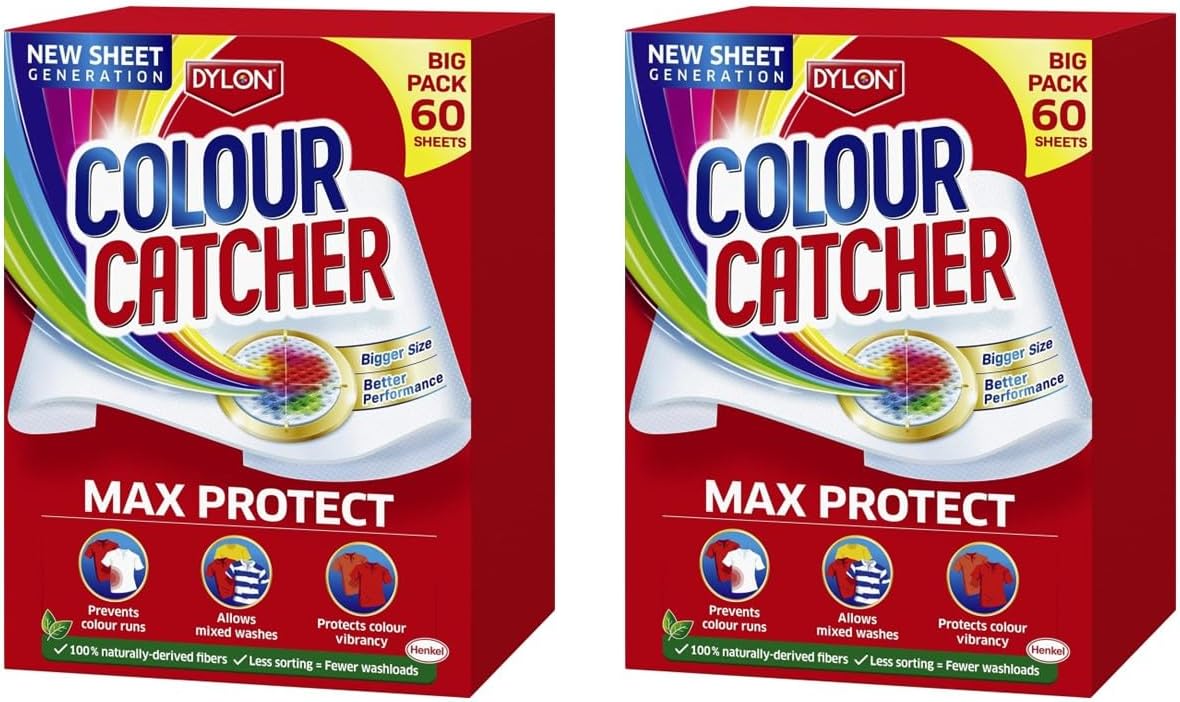 Colour Catcher Complete Action+ Laundry Sheets, Helps to Prevent Colour ...