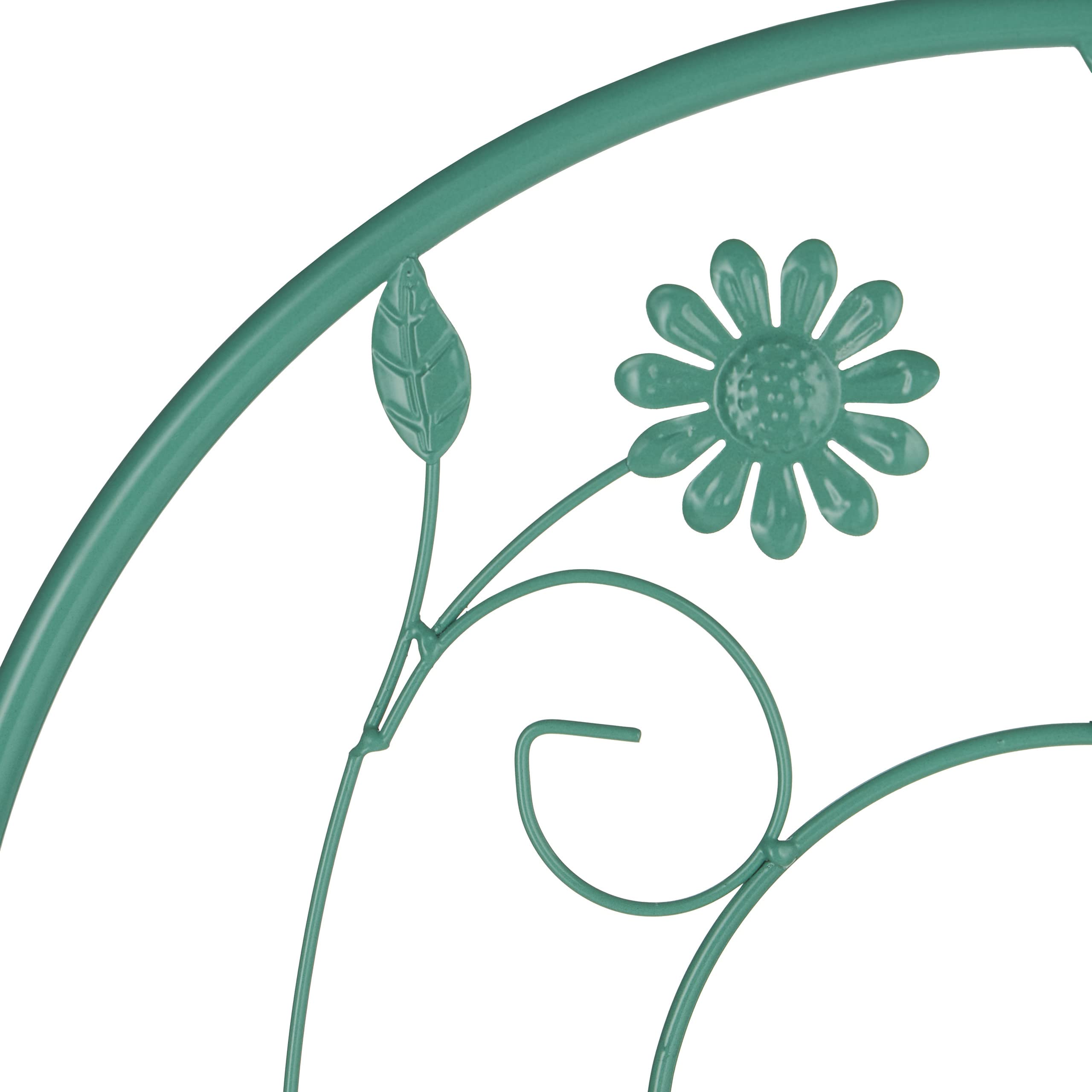 Relaxdays Soportes para Plantas, Set de 2, 150 x 50 cm, Autónomos, Enrejado con Estacas, Enredaderas y Rosales, Verde