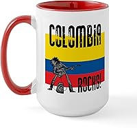 Vista 34 de CafePress - ITS COLOMBIA NOT COLUMBIA - FLAG Mugs - Coffee Mug, Large 15 oz. White Coffee Cup