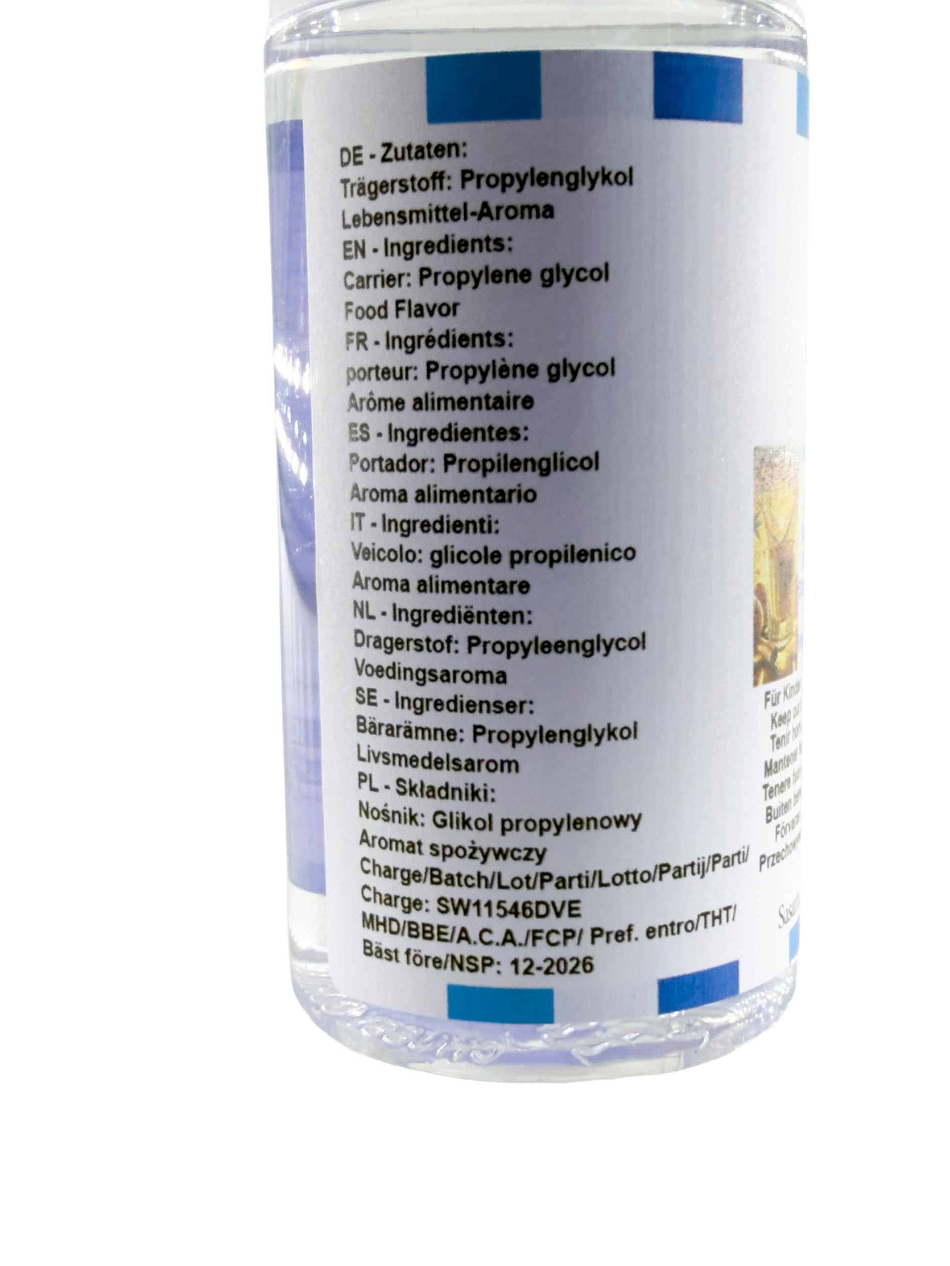 Likier jajeczny aromat koncentrat – Wegański – Sasami – 100ml