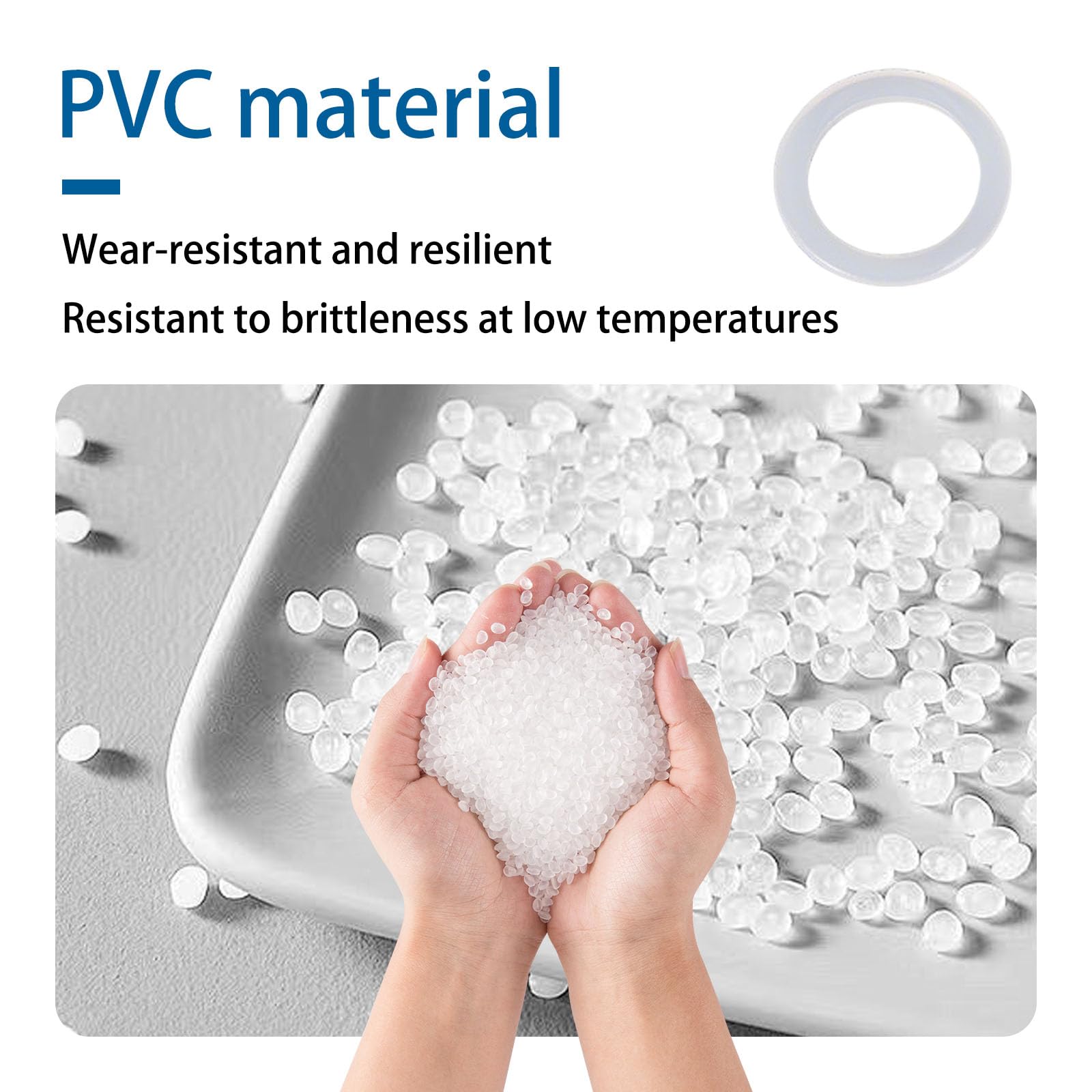 Arandela de goma, juntas tóricas de silicona, sello duradero, resistente al calor, resistente al agua para reparación de grifos y tuberías 2000pcs OD_24mm*ID_12mm