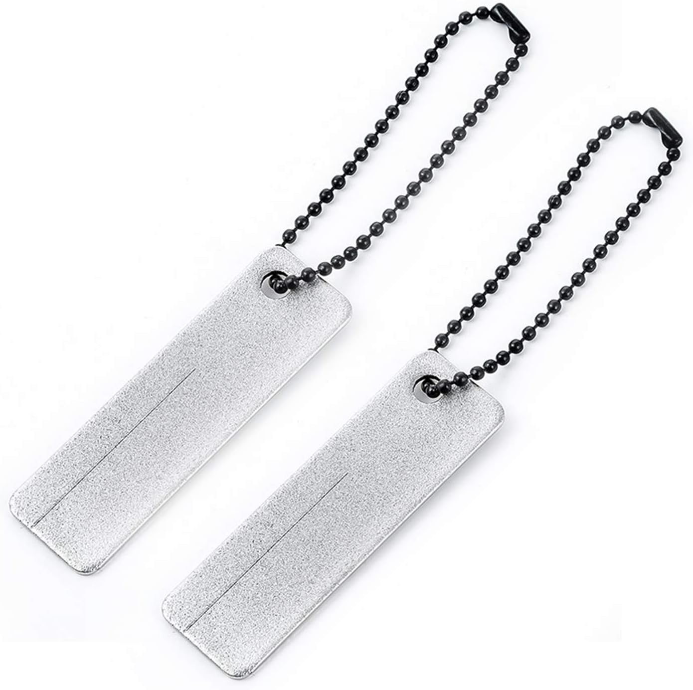 KALESI 2Pcs Outdoor Pocket Knife Sharpener Mini Stone Sharpener for Hiking Knife Sharpening Tools