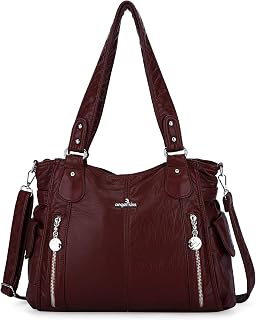 Women Shoulder Handbag Purse Top-Handle Hobo Roomy Casua Ladies' Shoulder Bag Fashion PU Tote Satchel Bag for Women