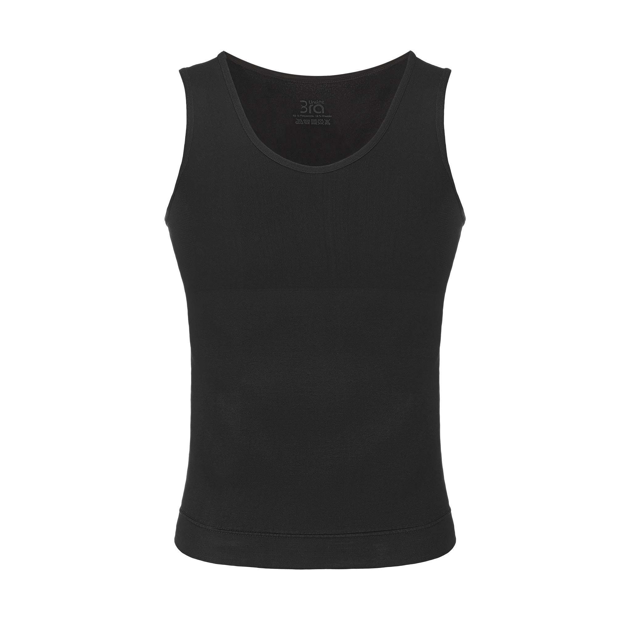 UnsichtBra T-Shirt Débardeur de Compression | sous-vêtement Amincissant | Homme