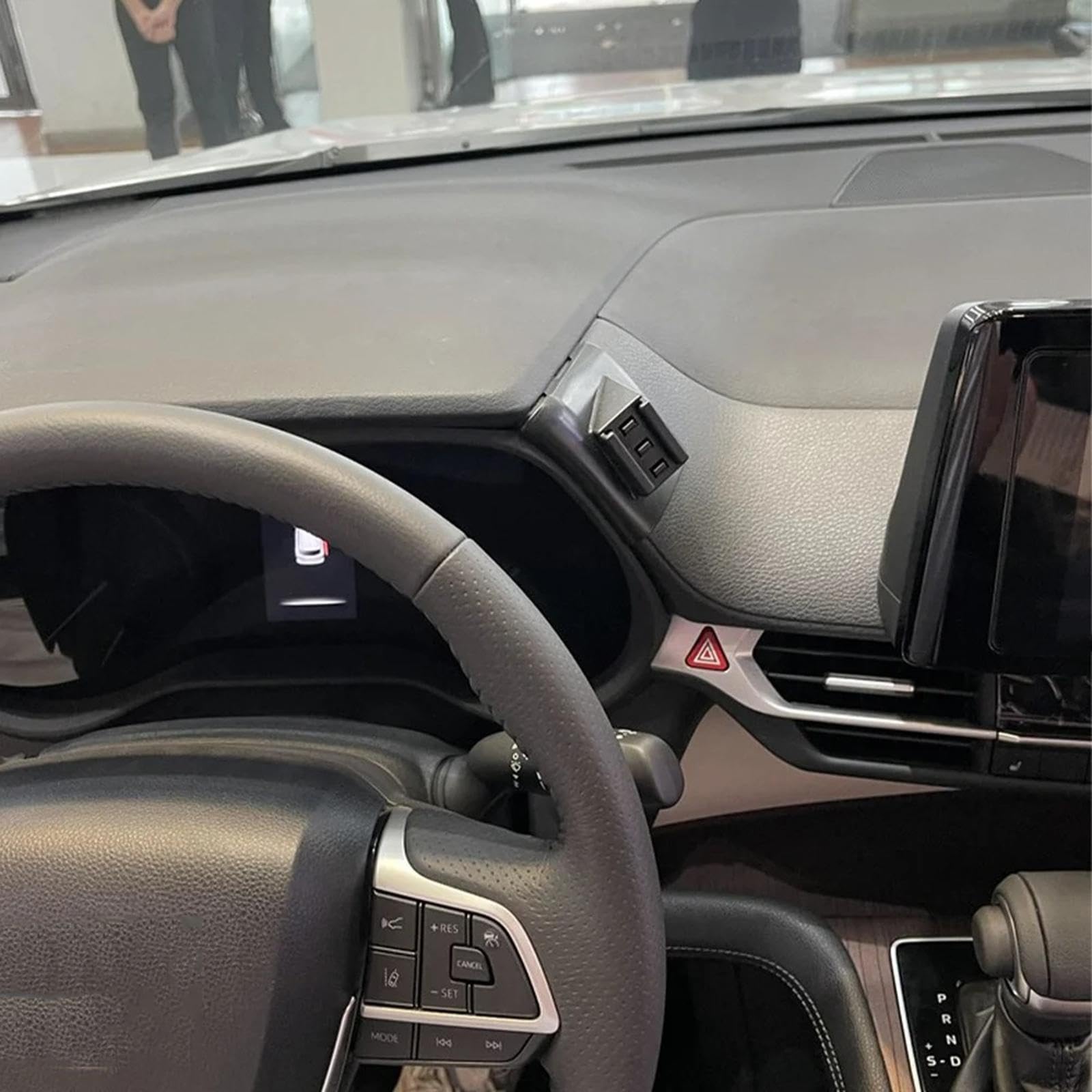 Soporte Móvil Coche para Toyota Sienna XL40 LE/XLE/XSE 2021-2024, Soporte para teléfono móvil de Coche con Clip para Rejilla de ventilación del Aire Acondicionado LHD