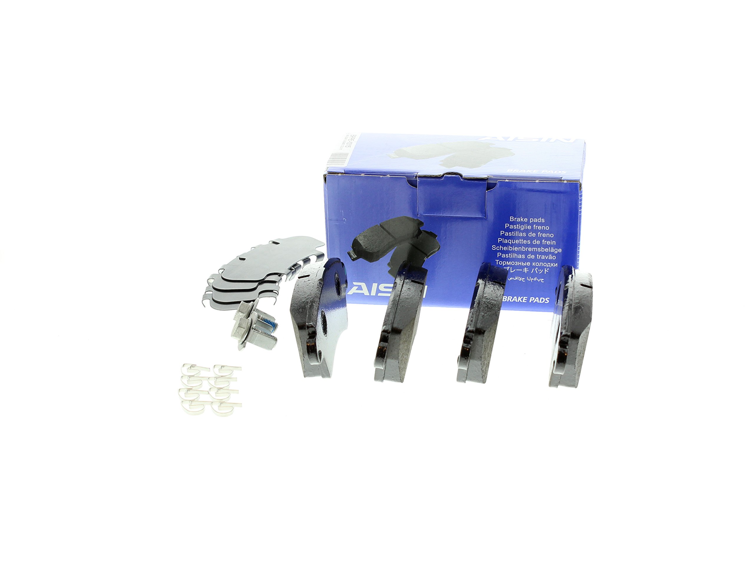 AISIN Kit pastiglie freni Anteriore senza contatto segnalazione usura BPPE-1015 Compatibilità con PEUGEOT 206 2 volumi/Coda spiovente 2A/C 306 2 volumi/Coda spiovente 7A, 7C, N3, N5 206 CC 2D
