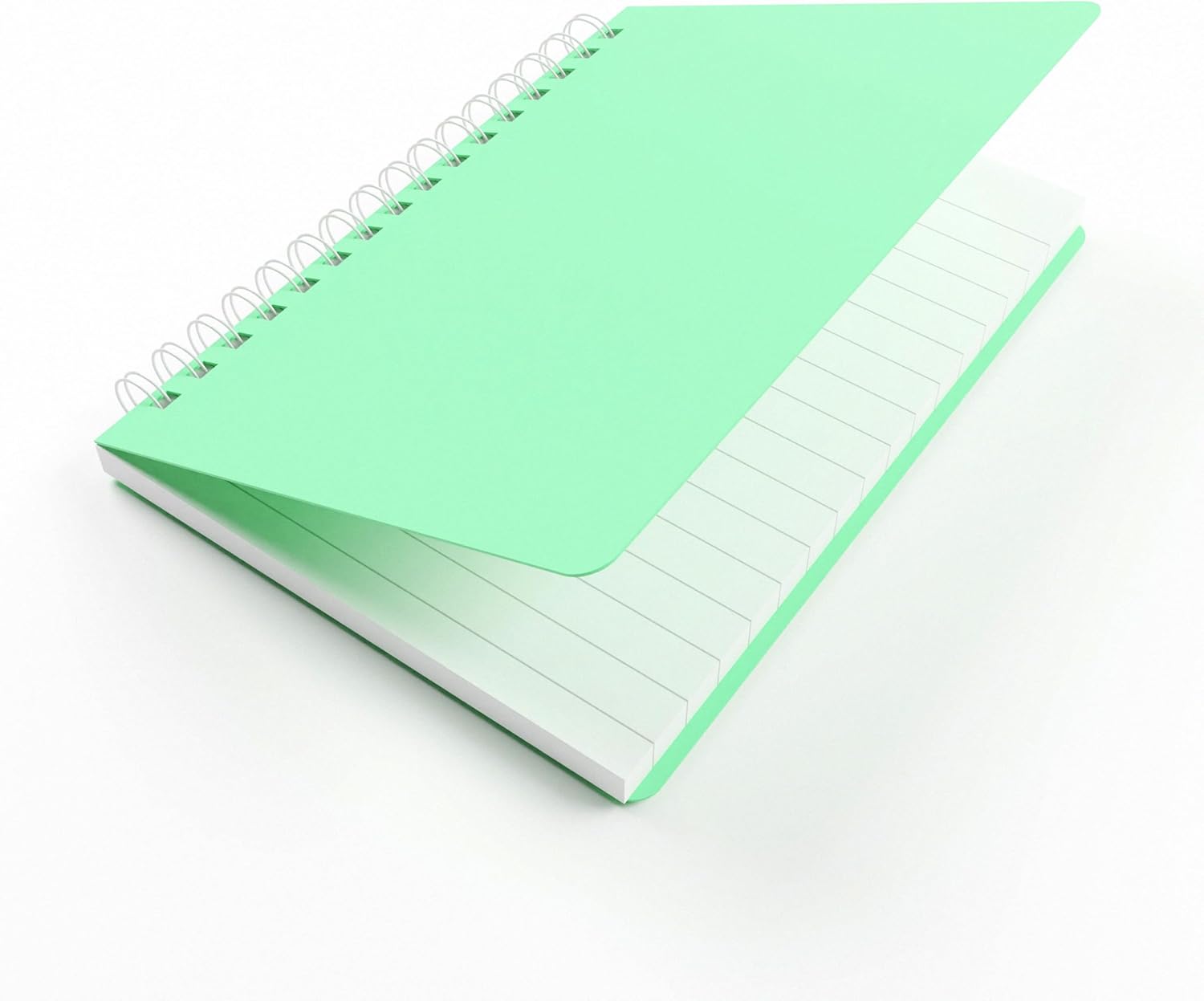 Silvine 160 Page A6 Wirebound Notebooks with Durable Wipe Clean Covers [Assorted Pack of 10]