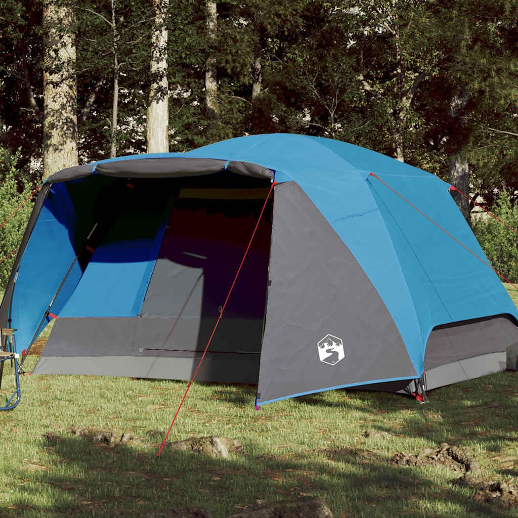 Tenda Familiare 8 Persone Verde Impermeabile Poliestere