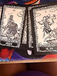 Darkside Skeleton Tarot Cards Deck, Premium Edition