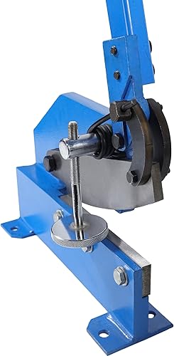 Miniatura 4 de HFS (R) Cizalla de placa, cizalla manual multiusos para chapa metálica montada en banco (12 pulgadas)