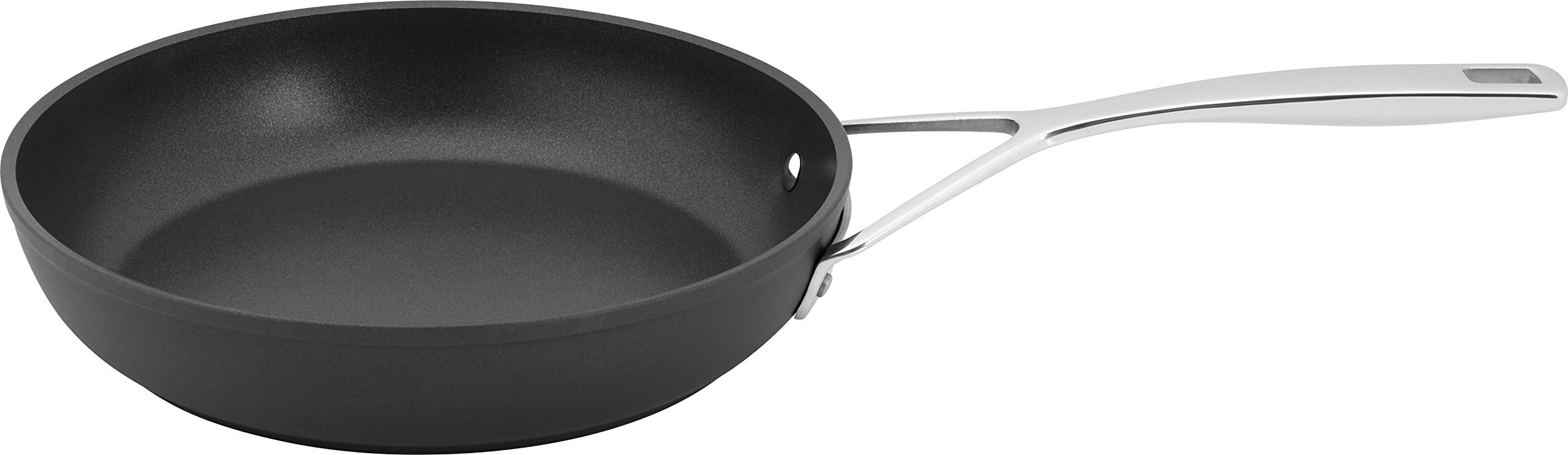 Frying Pan with Cast Aluminium Non-Stick Coating, Black, 43 x 24 x 5,5 cm