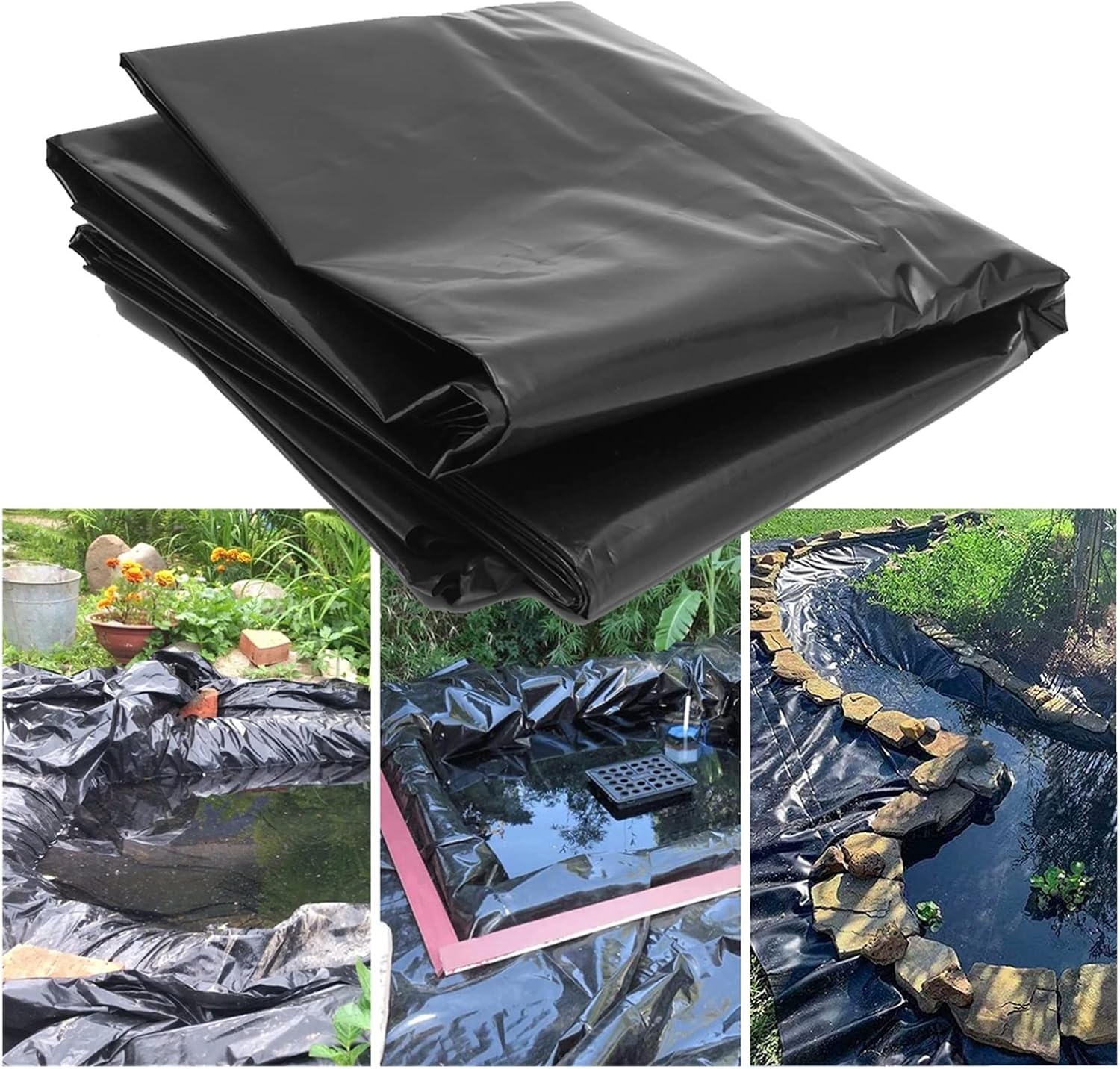 DYXJB Heavy Duty Pond Liner Impermeable Weather Resistant