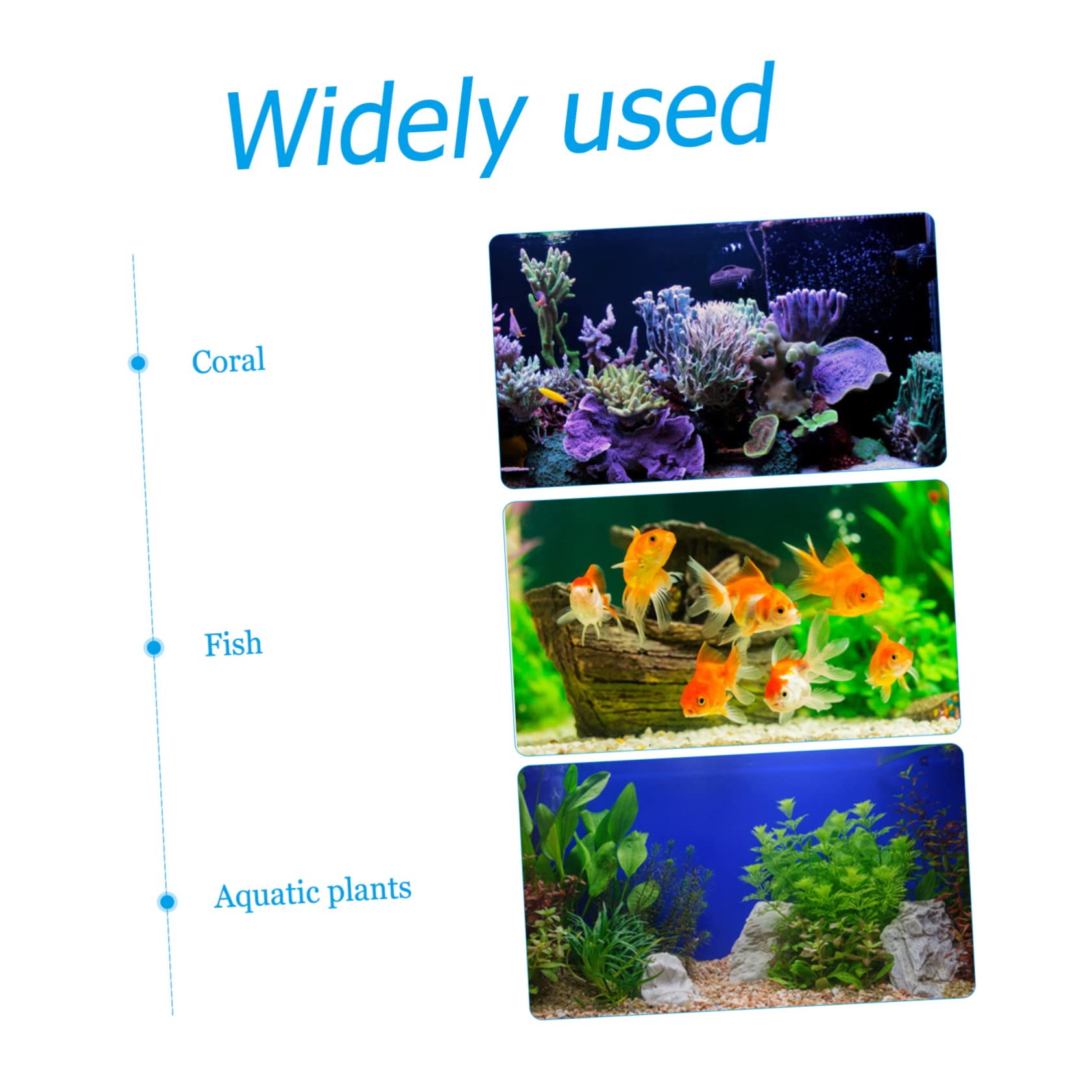Toddmomy Accesorios para Acuarios 3 Piezas Clip de de Agua Abrazadera de fijación del Acuario Abrazadera de de de líquido Soporte de de Abrazadera de de Agua Suministros De Acuario