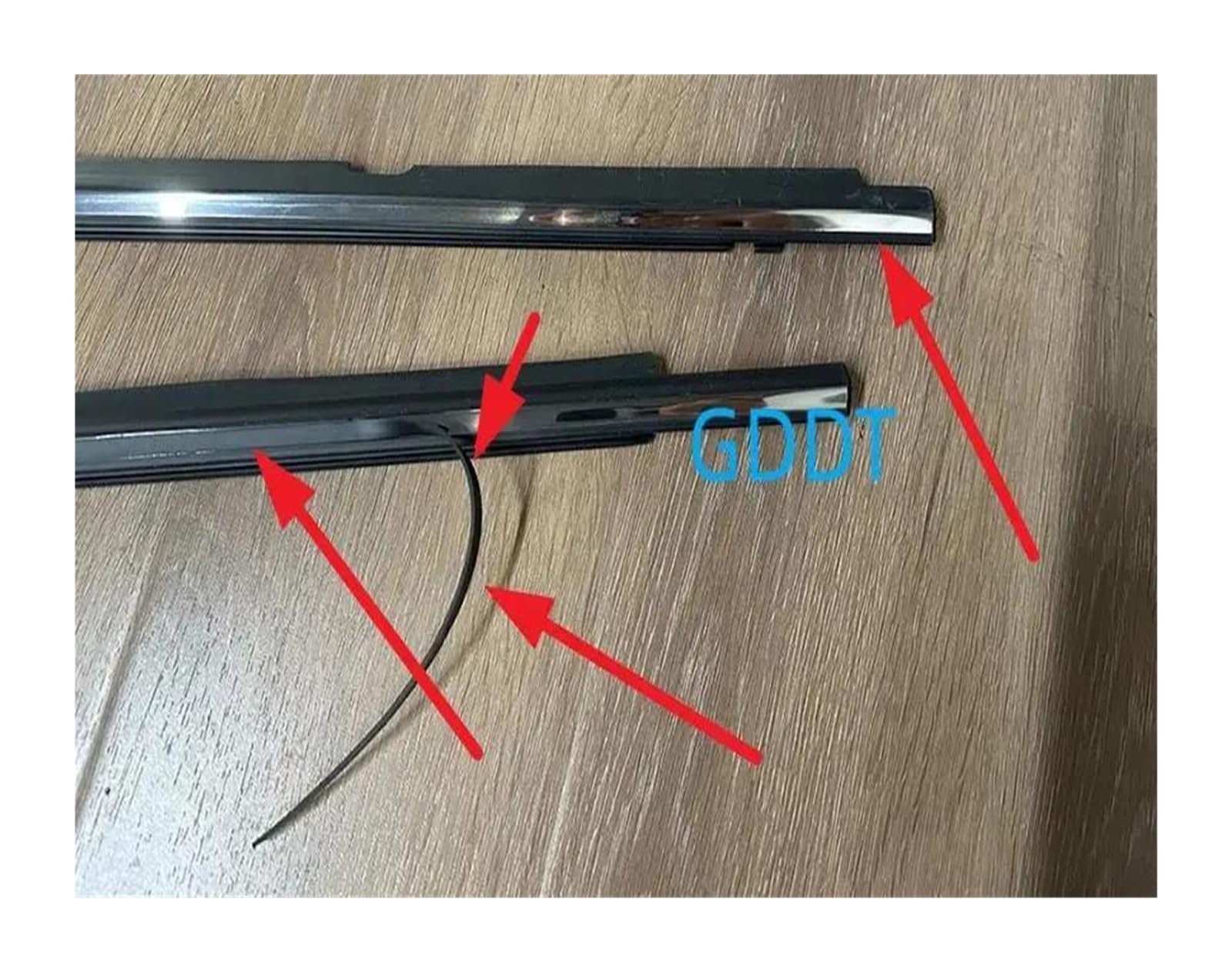 Gummiprofil Äußerer Fenstergummi-Glasschutz für MGi5, Türdichtungsband für MG I5 Rundschnur(Schwarz)