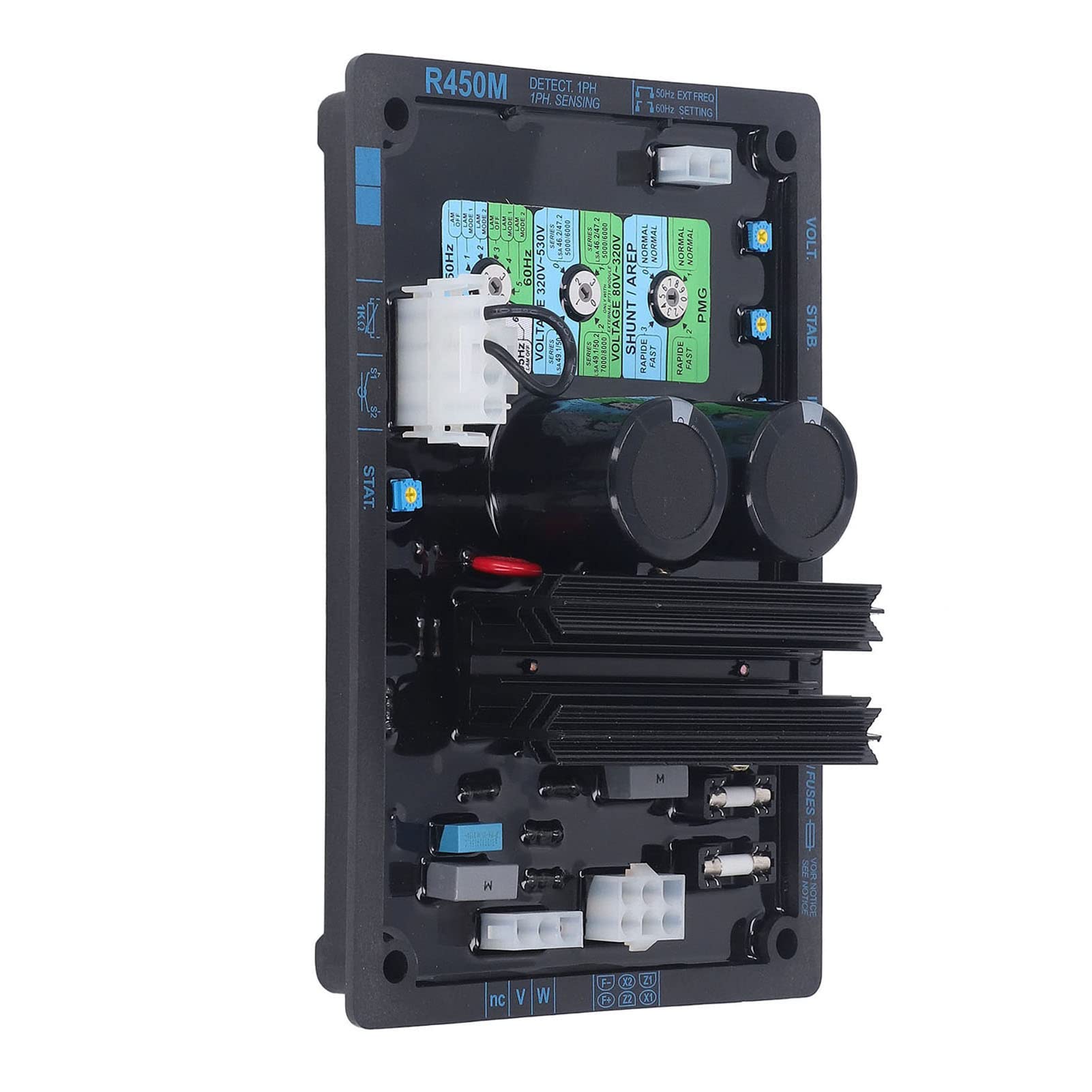 Regulador de Voltaje Automático Generador Diésel AVR Excelente Rendimiento para Control de Potencia Estable Salida de Campo Magnético Protección Ajustable para Accesorios de Grupos Electrógenos