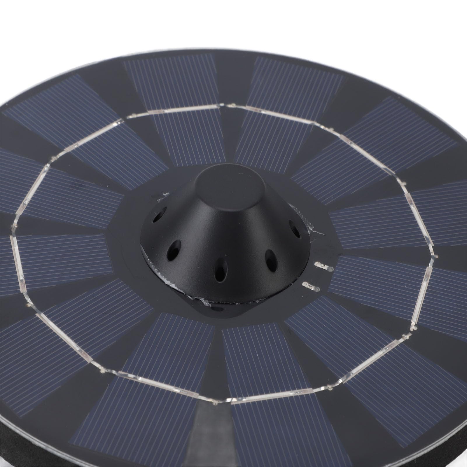 Schwimmender Solar-Teichbelüfter, Zuverlässige Automatische Abschaltpumpe, 2,5 W, für den Garten, Im Freien, Solarbetriebene Wasserpumpe für den Hof, Hergestellt aus Polysilizium-ABS