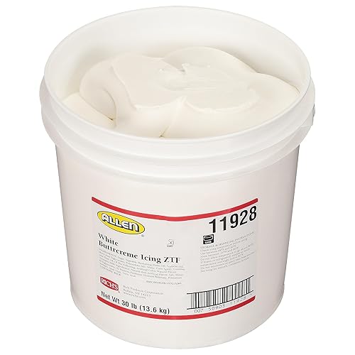 Richs Zero Trans Fat White Buttrcreme glaseado, 30 libras - 1 cada uno