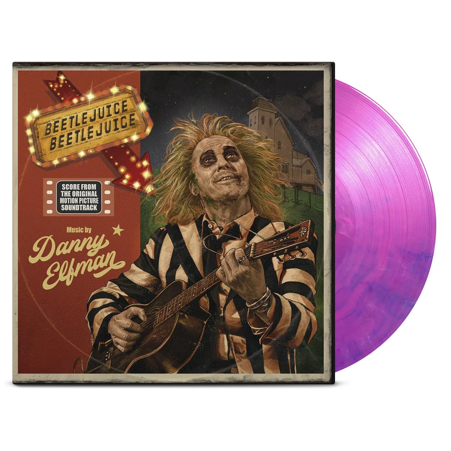 Danny Elfman  Beetlejuice Beetlejuice LP Album vinyl record limited purple 2025