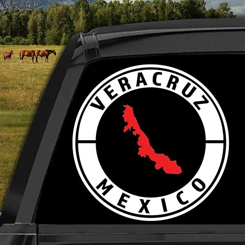 Vista 12 de Jalisco - Calcomanía para Carro de México, vinilo para Trocas calcomanias para camiones o automóviles de Estados mexicanos (10 pulgadas, Jalisco)