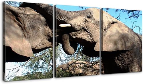 Miniatura 26 de Looife Lienzo decorativo para pared para decoración del hogar, puesta de sol, pintura de pared, lienzo con cascada, imagen impresa en lienzo, 3