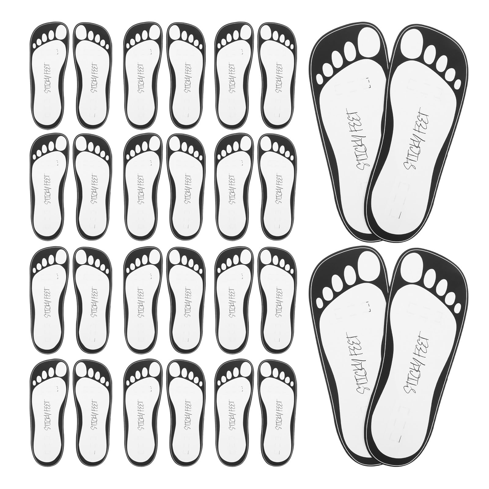 Almohadillas protectoras autoadhesivas para pies de uso prolongado en bronceado, 25 pares 8
