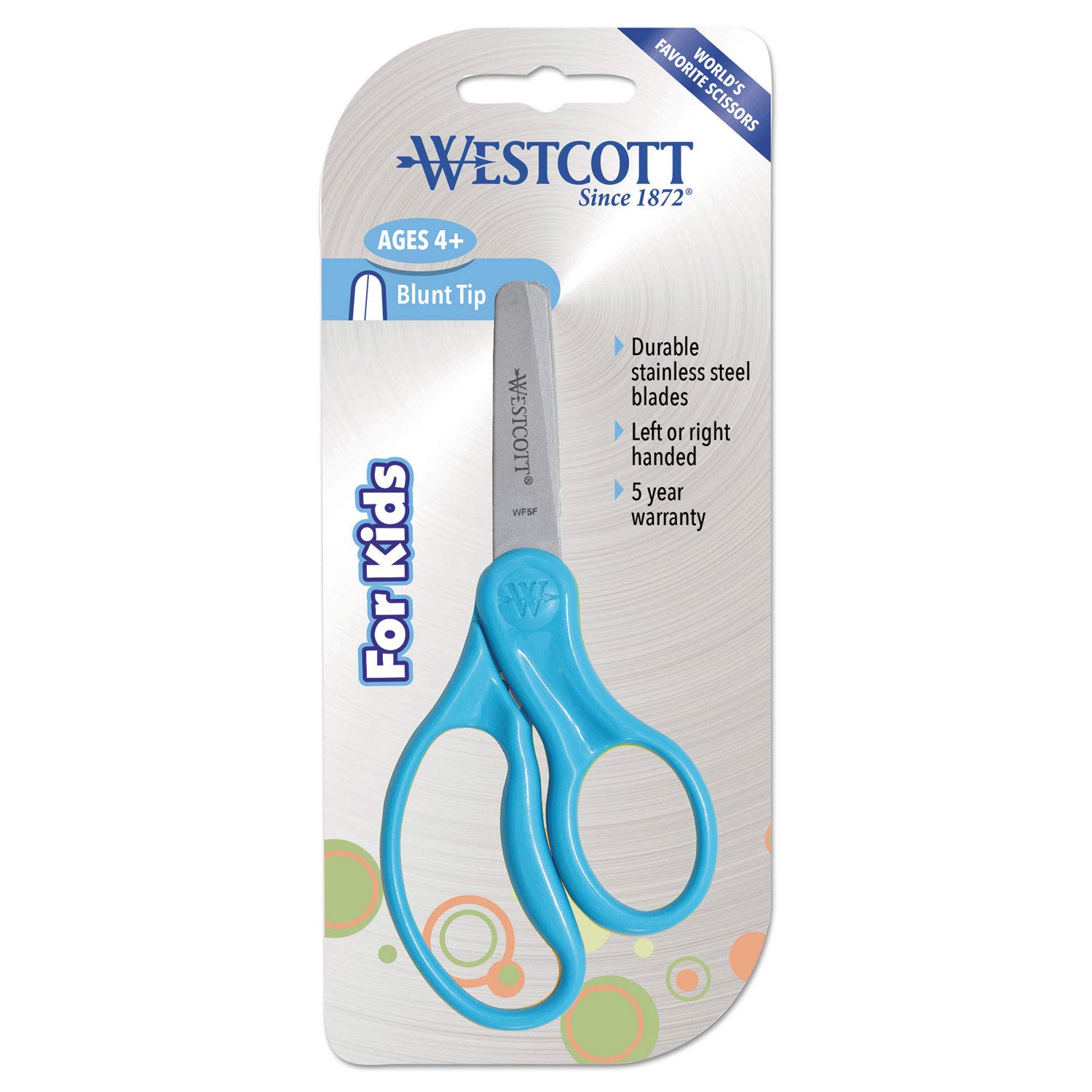 Amazon.com: Westcott 16656 for Kids Scissors, 5