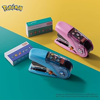 Amazon | マックス ホッチキス サクリ ポケモンデザイン2 HD
