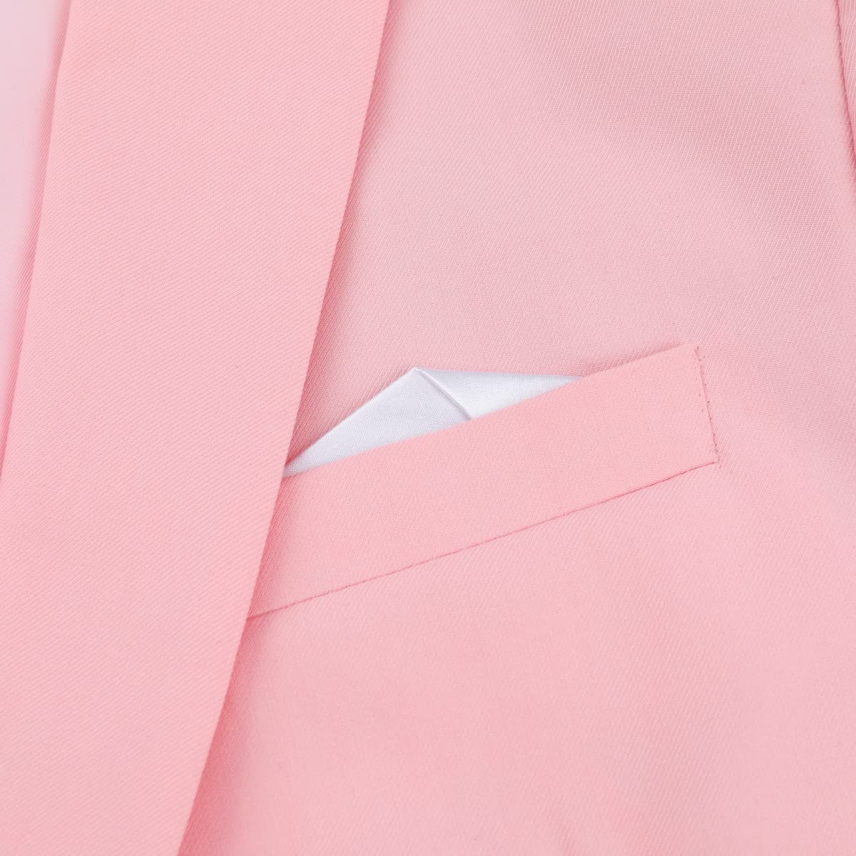 YOUTHUP Traje Slim Fit de 2 Piezas para Hombre Solo Pecho Negocio Boda Trajes 1 Botón Blazer y Pantalones