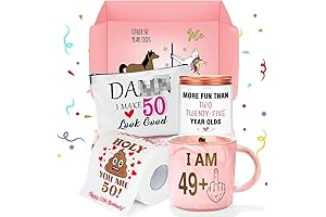 50th Birthday Gifts for Her - Presents Marking a Half-Century of Fabulousness