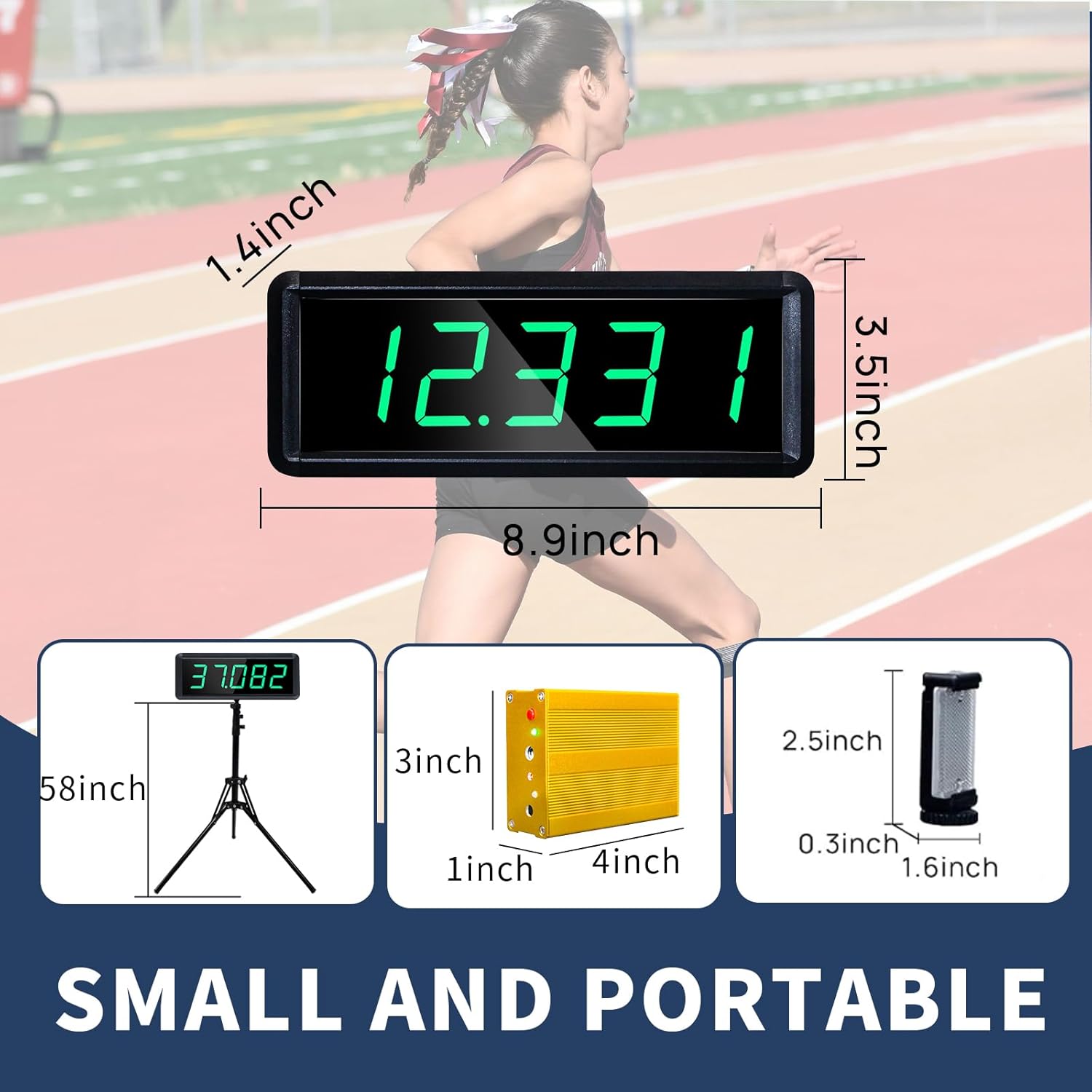 Laser Timer with High Stand