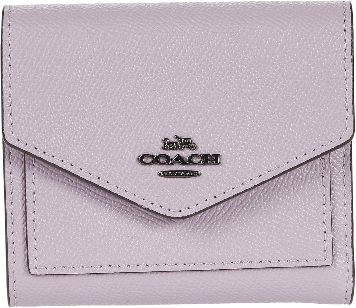 coach soft leather trifold wallet