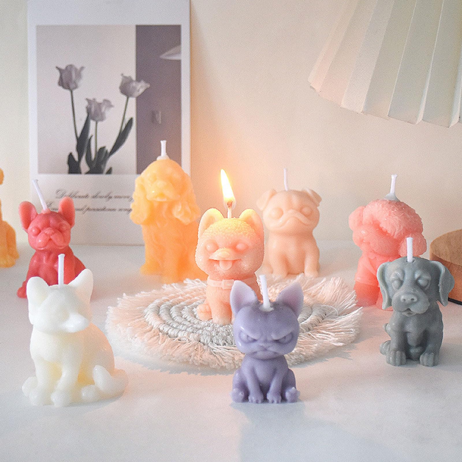 Acquista Stampo per angelo in silicone, stampo per candele per aromaterapia, 3D, stampo epossidico in gesso per angelo da preghiera, per realizzare candele regalo fai da te in Italia a partire da