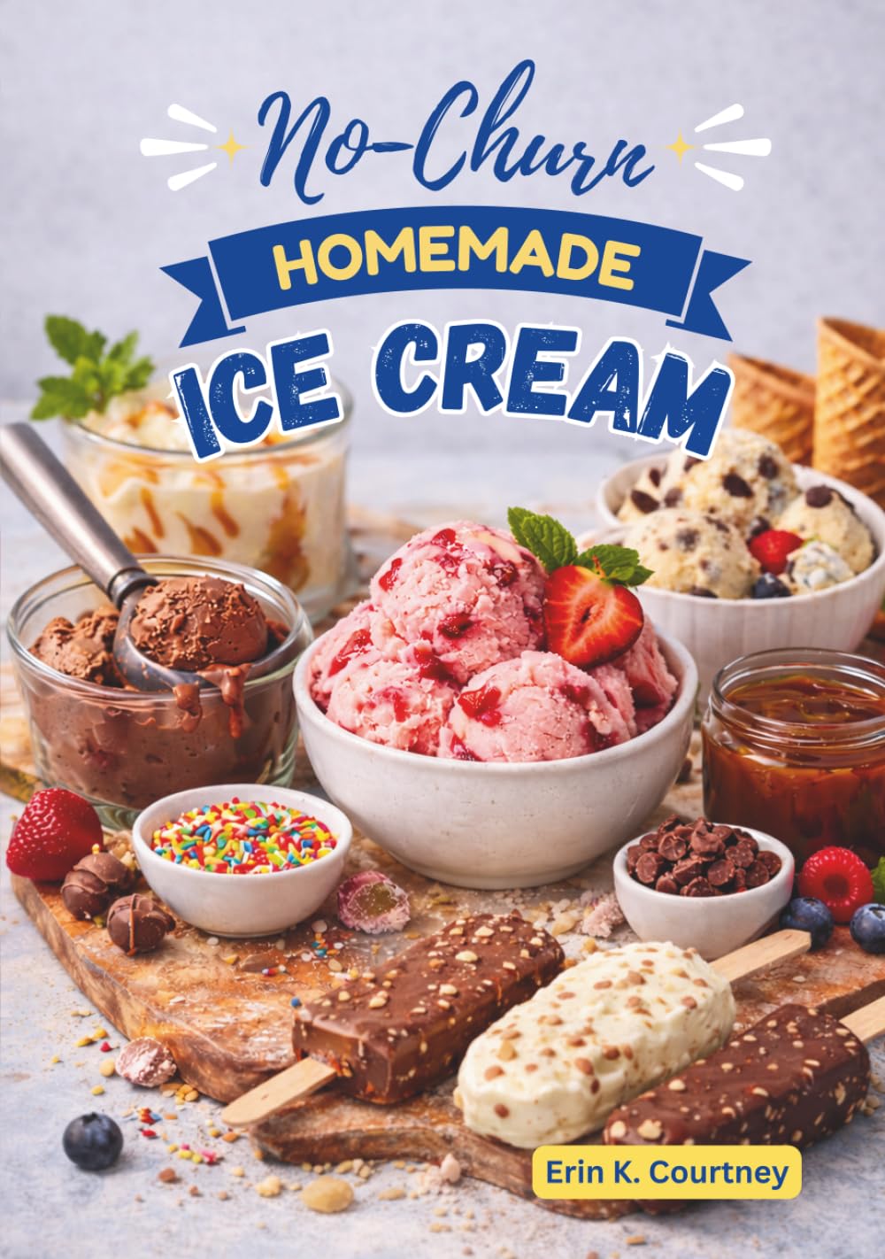 Chef Erin's No-Churn Homemade Ice Cream: Over 75 Easy Recipes For Delicious Frozen Treats During Every Season
