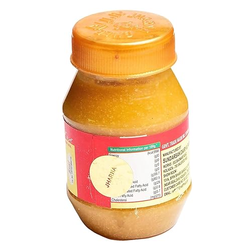 Miniatura 4 de Jharna Pure Ghee 3.53 oz (3.6 onzas) mantequilla clarificada original alimentada con pasto de alta calidad, cultivada con leche de vaca orgánica, no