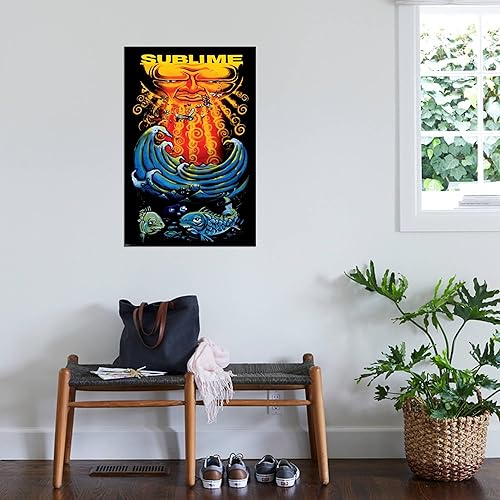Miniatura 2 de AllPosters Póster de pared sublime, sol y pez, 24 x 36 pulgadas