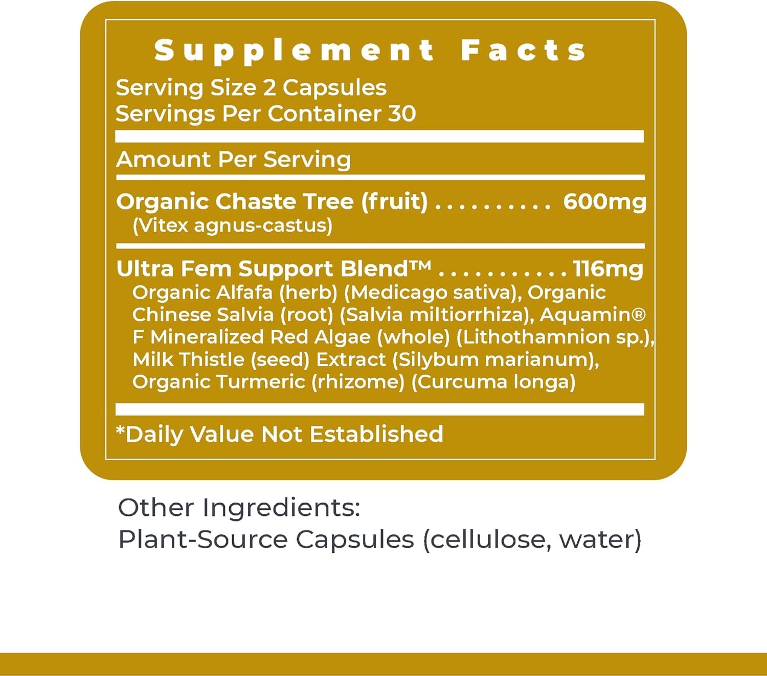 Premier Research Labs Fem Balance FX - 60 Vegetarian Capsules — Amazon image 6