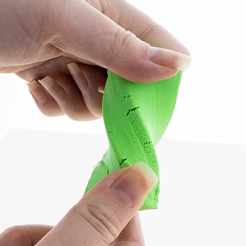 Miniatura 6 de BAZIC - Arcilla para modelar color neón, 1 libra, masa de modelado no tóxica, regalo para niños artistas, a granel para aula, 1 paquete